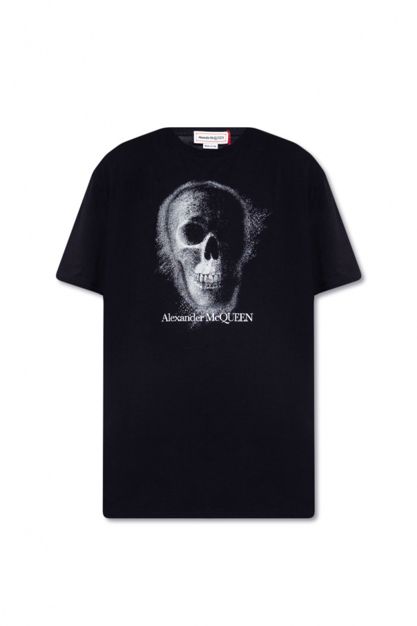shirt with skull motif Alexander McQueen